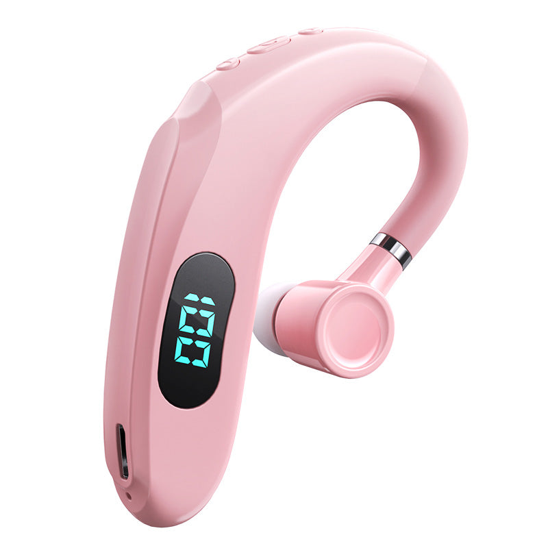 Q20 Wireless Bluetooth Headphones with LED Digital Display Single Ear Hook Earphones Q20 Wireless Bluetooth Headphones with LED Digital Display Single Ear Hook Earphones